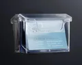 2-20x sigel Wand-Visitenkartenhalter "acrylic" Acryl, glasklar SPARE BIS ZU 33%