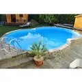Summer Fun Stahlwand Pool-Set CANNES Halbhoch-Einbaub. Achtf. 625 x 360 x 150cm