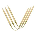 addiCraSyTrio BAMBOO LONG Nadelspiel von addi | Maß: 6,5mm/30cm
