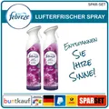 2x Febreze Lufterfrischer Spray Amethyst 185 ml
