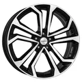 1x DEZENT DEZENT TA DARK schwarz frontpoliert 7.0Jx17 5x100 ET45