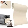 Yokuni Kratzmatte Katze, 200cmx40cm Selbstklebend Kratzteppich Katze Wand Kratzmatte für Katzen Katzenkratzwand Kratzbretter Katze Wand DIY Climbing Cat Scratcher