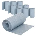 Jardinion Sichtschutzstreifen 10x 250cm x 19cm x 2,4mm Hellgrau Blickdicht