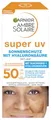 Garnier Anti-Aging Sonnencreme mit LSF 50, Sonnenschutz mit Hyaluron und Vitamin B gegen Falten und Trockenheit, Ambre Solaire, 1 x 50 ml