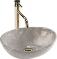 Rea Aufsatzwaschbecken Sofia Mini Kashmir Oval Grey