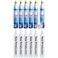 6 x CO2-Zylinder 425 g 60l inkl. Füllung Kohlensäure für Soda-Stream Wasser-Maxx