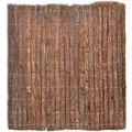 vidaXL Rindenzaun 400×100 cm 141604