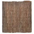 vidaXL Rindenzaun 400×100 cm
