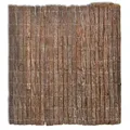 vidaXL Gartenzaun,, Natur, Naturmaterialien, 100x100 cm, Sonnen- & Sichtschutz, Sichtschutz Garten