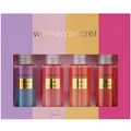 women'secret Body Mist Senses Geschenkset Body Spray Körperspray für Damen 4 x 50ml