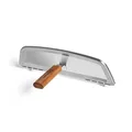 BURNHARD® Hitzeschild für Gas-Pizzaofen Tony, Edelstahl, verkürzt Aufheizzeit und stabilisiert Hitze, für effizienten Gasverbrauch