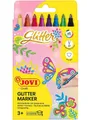 Jovi Filzstift JOVI Faserschreiber ergonomic glitter, 8er Set