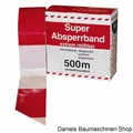 Flatterband 80 mm extrem Reißfest Warnband Absperrband 500 m - 24 -1100