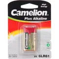 Camelion Plus Batterie Alkali 9V / 6LR61 (1 Stk., 9V Block, 500 mAh) (11000122)