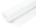HERMA 7001 Buchschutzfolie selbstklebend transparent, 1 m x 40 cm, reiß- & wasserfest Bucheinschlagfolie, glänzende Buchfolie aus robuster Polypropylen-Folie für dauerhaftes Einbinden