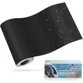Nylon Reparaturpatches, , Selbstklebend, 10x160cm, Schwarz, für Zelte