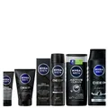 6tlg. NIVEA MEN Deep Duschgel Waschgel Shampoo Deospray Gesichtsgel