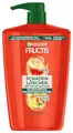 Garnier Fructis Schadenlöscher reparierendes Shampoo für geschädigtes Haar XXL, Mit Amla-Öl und pflanzlichen Keraproteinen für weniger Spliss, Maxi Format, 1000ml