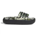 adidas - Women's Adilette Platform - Sandalen UK 8 | EU 42 grau/schwarz