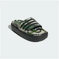 adidas Sportswear PLATFORM ADILETTE Badeschuh braun 42 EU
