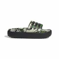 adidas Badeschuhe Adilette Platform schwarz/grün Damen - 1 Paar, Größe Euro (US): 42 (9)