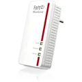 AVM FRITZ!Powerline 1260E 1200 MBit/s 1x LAN 10/100/1000 / WLAN 866 MBit/s 1er Pack weiss/rot