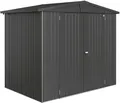 Biohort Gerätehaus Europa Gr. 3, verschiedene Farben, BxT: 244x156 cm, Qualitäts-Geräteschuppen aus Metall