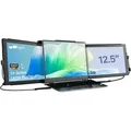 MOBILE PIXELS, Tragbarer 13,3" IPS Monitor Tri-Screen 2.0 Full HD drehbar für PC, Schwarz