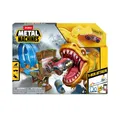 Metal Machines - Spielset T-Rex Angriff Rennbahn mit Looping + Auto
