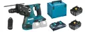 Makita DHR281ZJ Akku-Kombihammer 2x18V + DHR281 + 2 Akkus 6Ah + Doppelladegerät