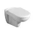 GEBERIT WC-Sitz GEBERIT 573800000 WC-Sitz MANGO mit Deckel, Scharniere verchromt weiß