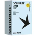 Schwalbe Fahrradschlauch SV17, 28 Zoll, 60mm SV-Ventil, für Citybike, Reifenbreite 28-47mm