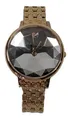 Swarovski Cristal Lake Damenuhr Armbanduhr Quarzuhr 35 mm Wasserdicht gold