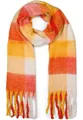 styleBREAKER XXL-Schal Karo Web Strickschal bunt, (1-St)
