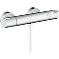 hansgrohe Duscharmatur Ecostat 1001 CL, 13211000, verchromt, mit Thermostat, aus Messing, zur Aufputz-Montage