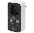 Brennenstuhl Zeitschaltuhr Digitaler Countdown Timer mit USB A und USB 1506180