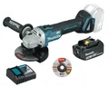 Makita DGA504Z Akku-Winkelschleifer 18V DGA504Z Aktion + 1x Akku 3Ah + Ladegerät