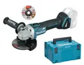 Makita DGA504Z Akku-Winkelschleifer Solo DGA 504 im Koffer Makpac 3 + Einlage