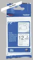 Brother TZe-R231 TZe-R231 textiles Schriftband - 12 mm x 4 m, schwarz auf weiß