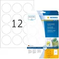 Herma Etiketten A4 60mm rund 25 Blatt 300 Stück