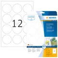 HERMA Etiketten 5067 weiß 60,0 x 60,0 mm, 25 Blatt