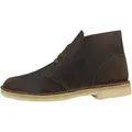 Clarks Homme Desert Boot Botte Oxford, Cire d'abeille, 42 EU
