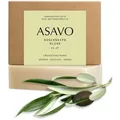 ASAVO Seife Premium handgemachte Bio Naturseife, Olivenöl, Festseife, parfümfrei, im Stück, 95 g