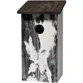 DOBAR Nistkasten Rindenoptik Betula pendula - weiss