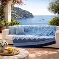 Bassetti Granfoulard/Dekotuch Paraggi Blau 180 x 270 cm