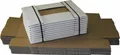 20 Faltkartons Versandkarton 31x22x8,5cm abnehmbarer Deckel Wellpappe - braun