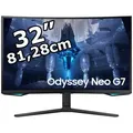 Samsung Monitor Odyssey Neo G7 S32BG750NP, 32 Zoll, 4K UHD 3840 x 2160 Pixel, 1 ms, 165 Hz, Curved, Gaming