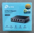 TP-Link TL-SG105S 5-Port Gigabit Desktop Switch - Schwarz - Neu & Verschweißt