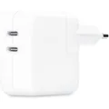 Apple USB-Ladegerät Power Adapter MW2K3ZM/A 35Watt, 2x USB-C, 2 Ports, Schnellladegerät