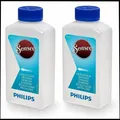 Echte Philips Senseo Kaffeemaschine Entkalker CA6520 250ml Flasche x 2 ESD